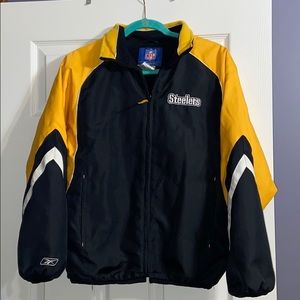 Boy’s NFL Reebok Steelers Fleece Lined Jacket